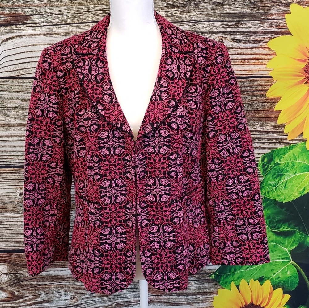 Talbots Valentine’s Day, perfect embroidered blazer